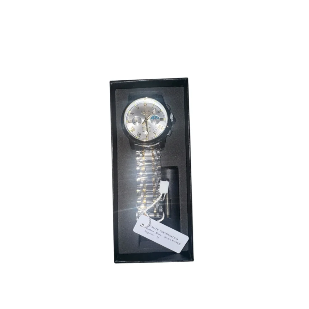 Men's Labaoli Silver & Gold Tone Watch, One Size